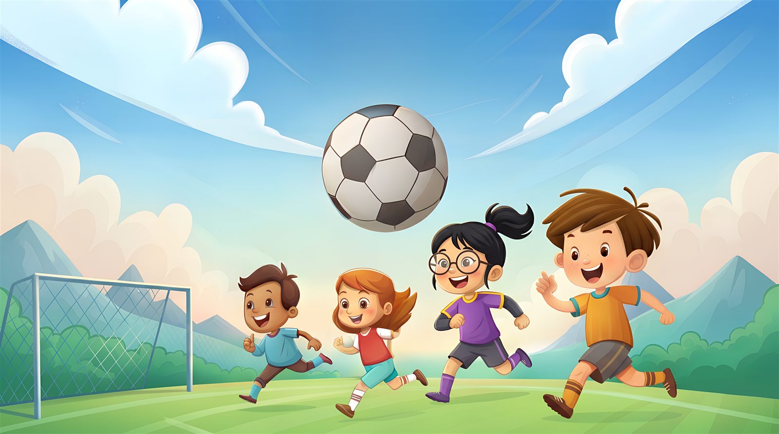 Kinder beim Schnuppertraining