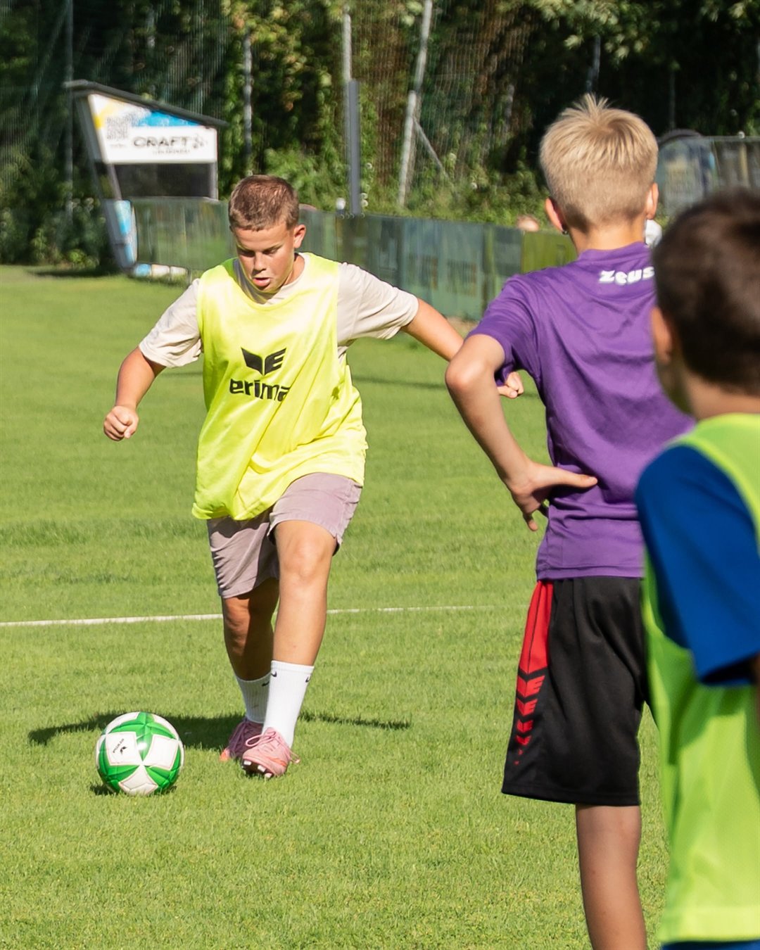 Fußball beim Saisonabschluss