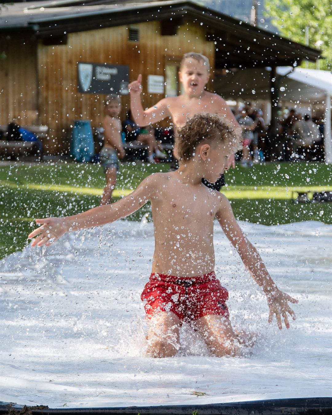 Wasserspaß für die Kinder
